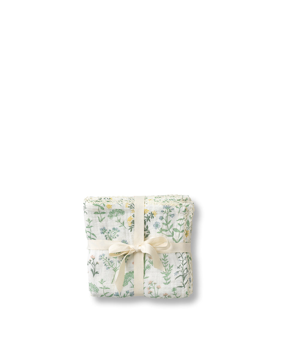 Mio Muslin Cloths, Summer Flowers