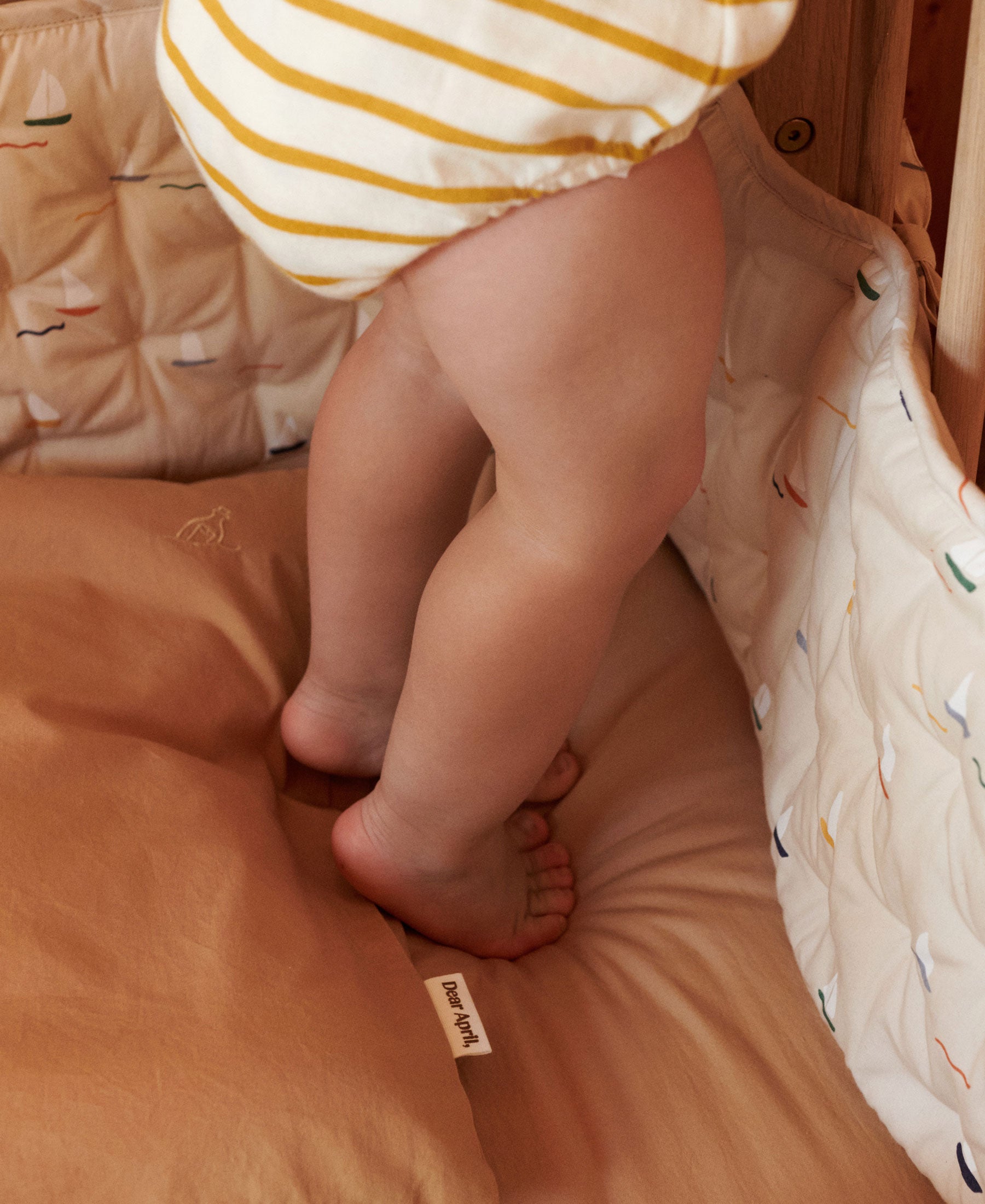 Nori Cot Bumper, Pond Boats