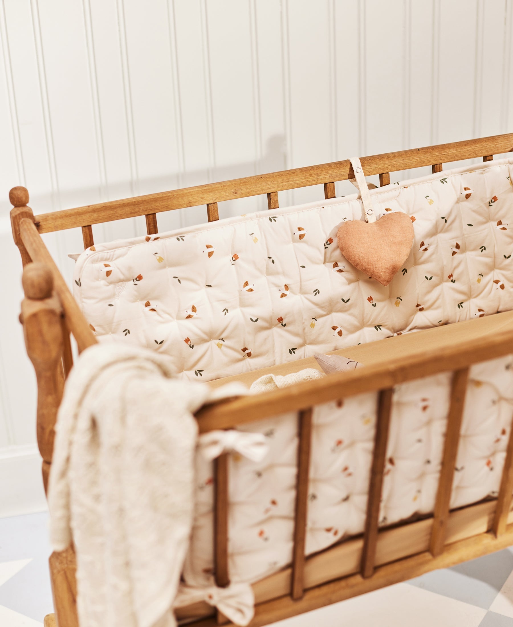 Nori Cot Bumper, Songbirds