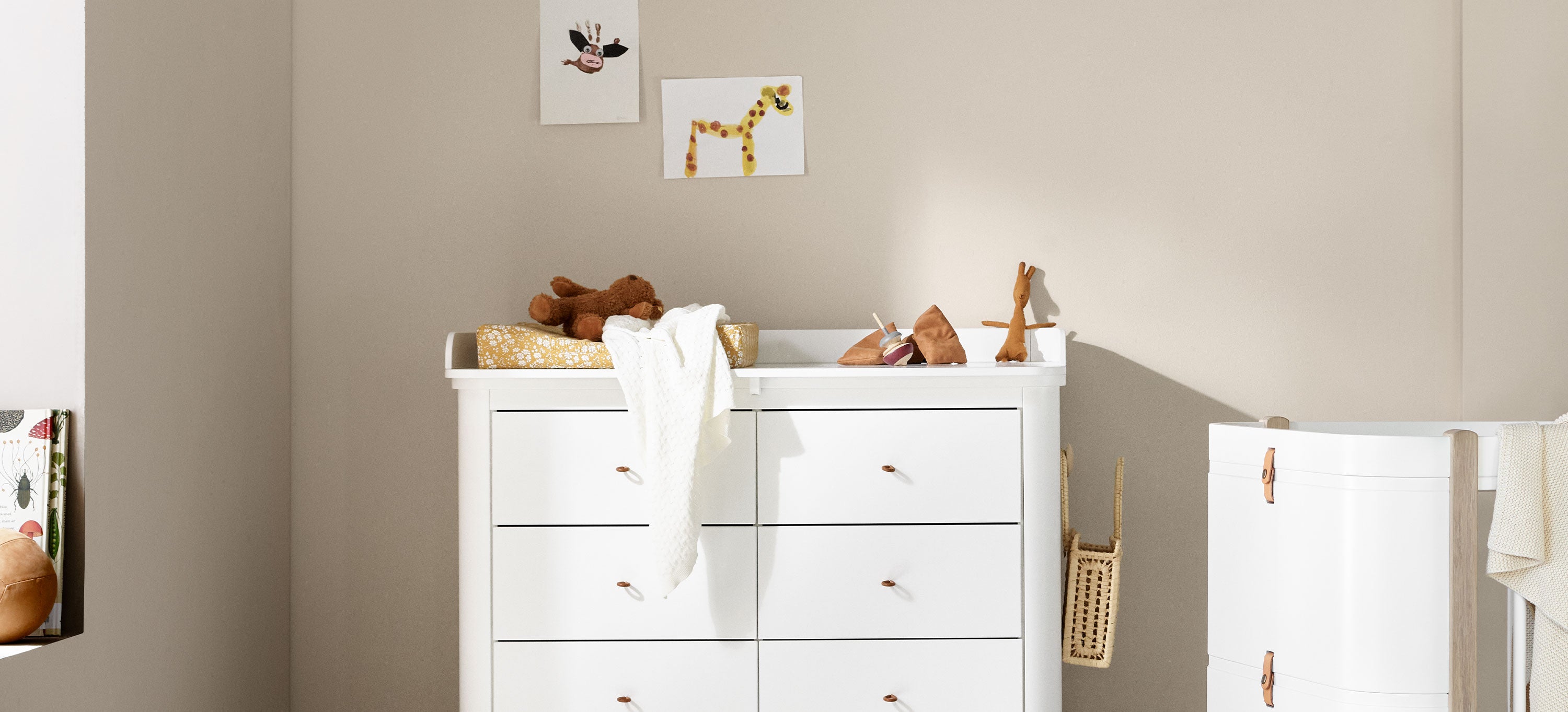 Wood Nursery Dressers