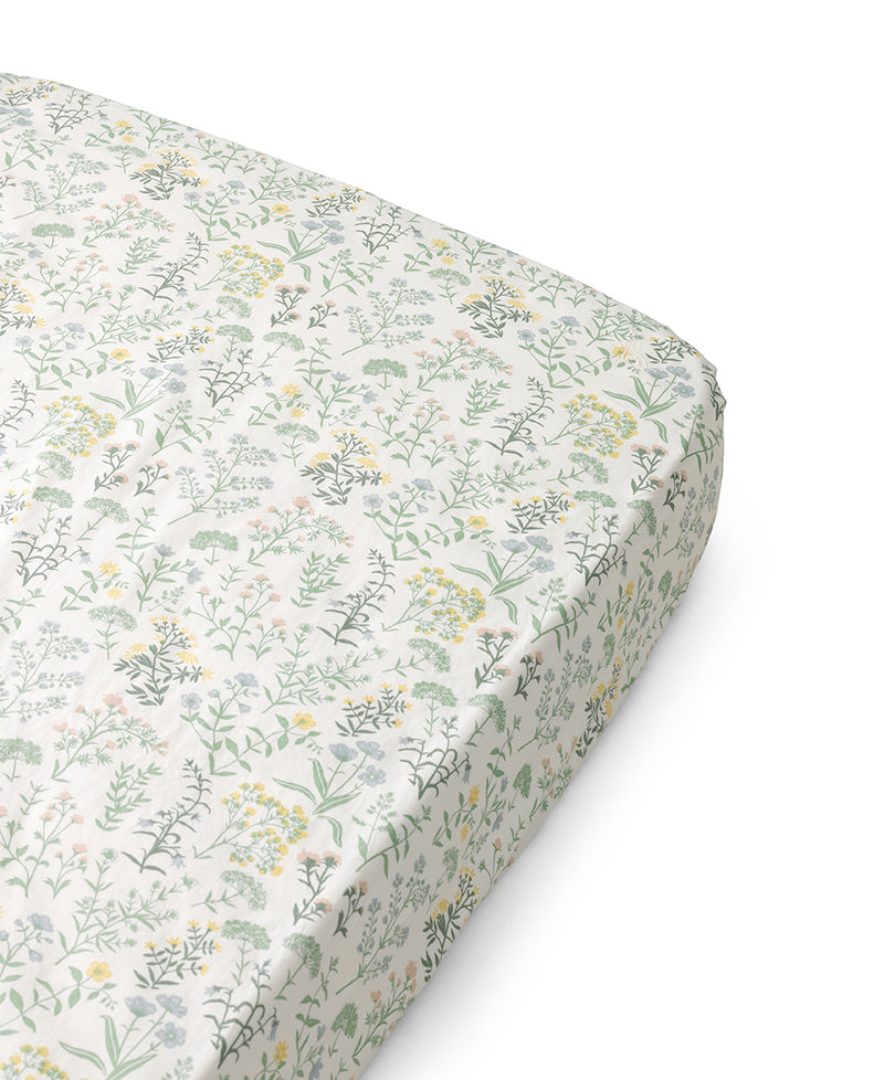 Fitted Baby sheet 68x122 cm, Summer Flowers