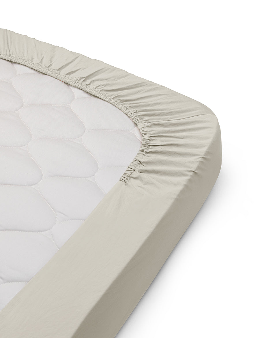 Idun Fitted Sheet, Little Mouse