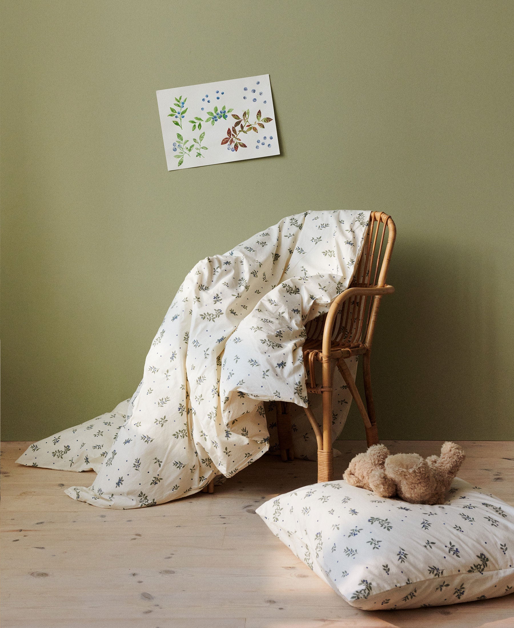 Asta Adult Bedding, Blueberries