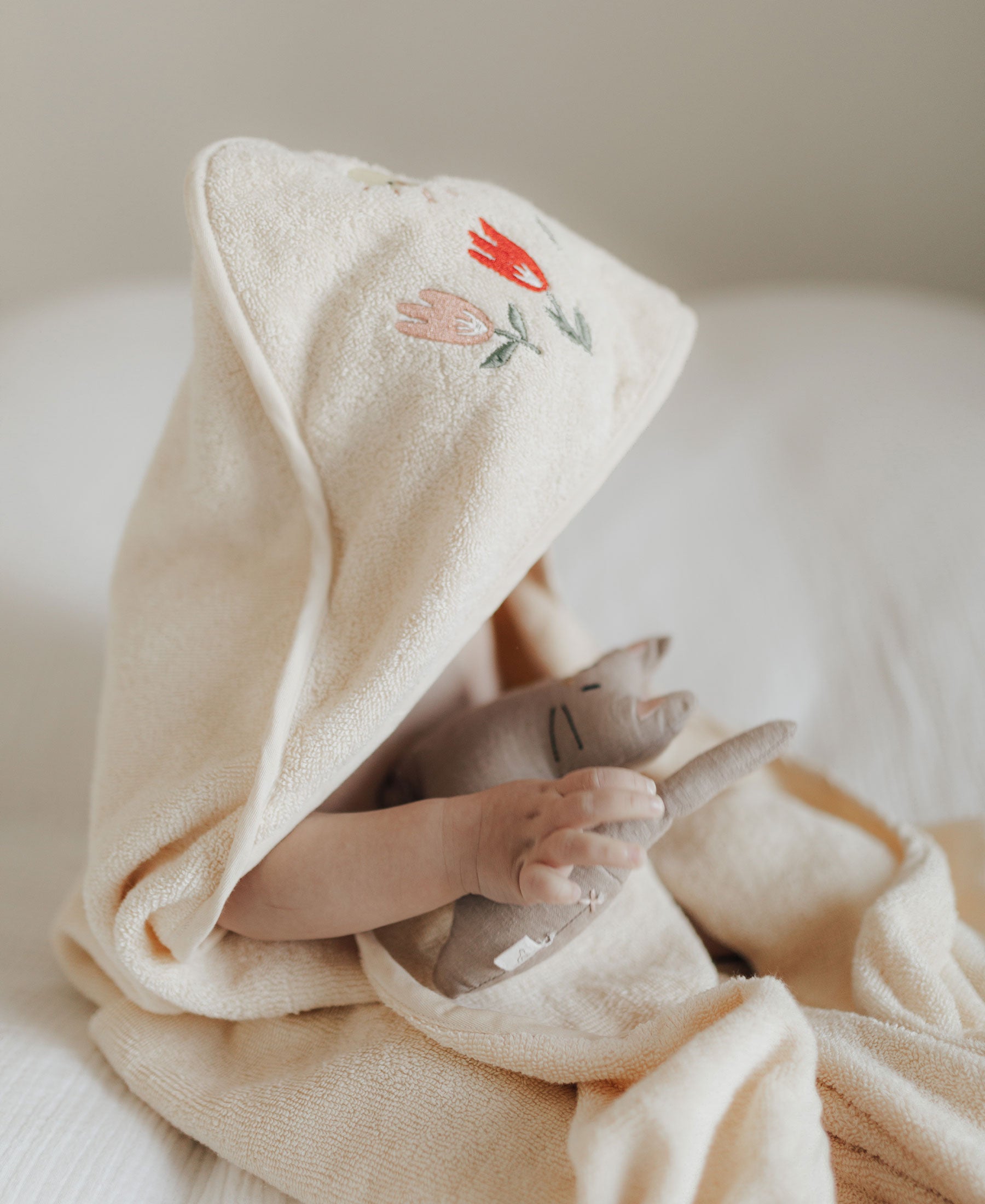 Petal Baby Towel, Harmony