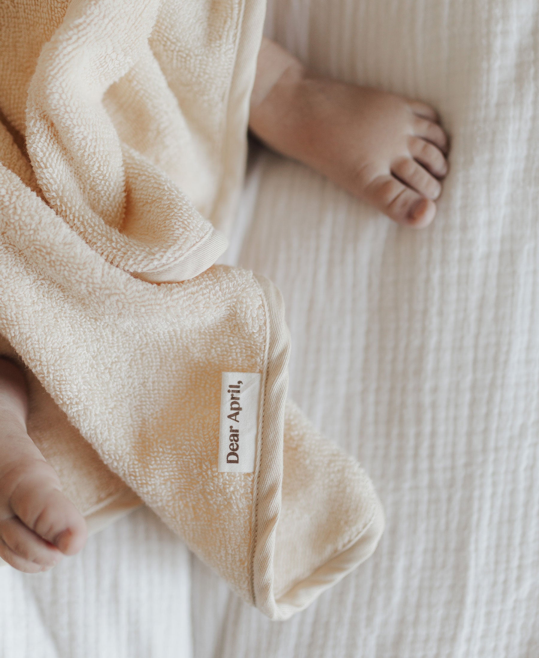 Petal Baby Towel, Harmony