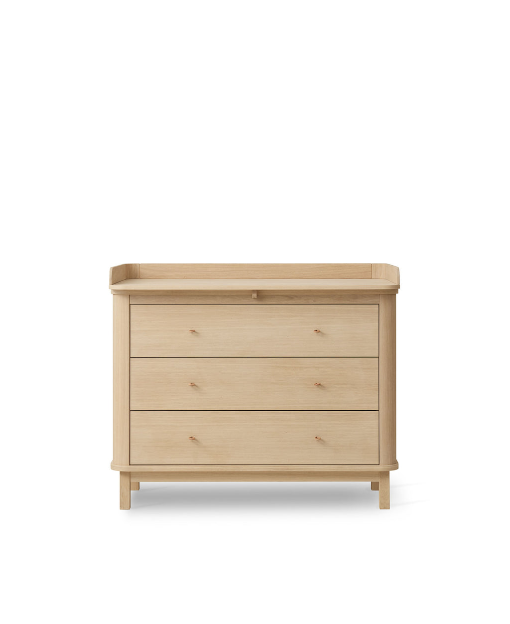solid wood dresser changing table low voc water-based finish eu nursery 3 drawers, oak Color:C2 YGroup_15028191265133 FIT AND FLARE DRESS the dresser includes two
