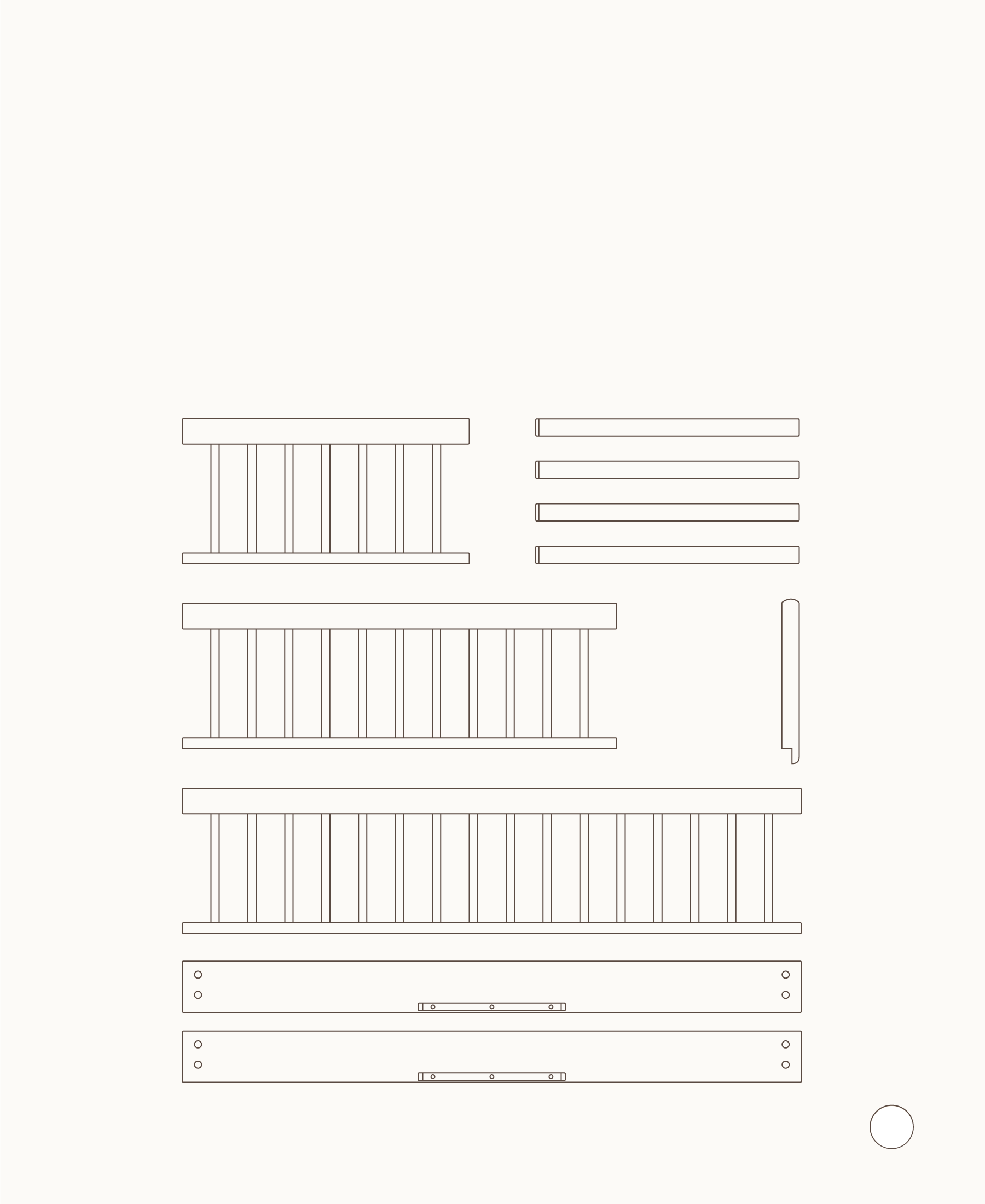 Mini+ junior kit (additional parts to Mini+ cot bed), white