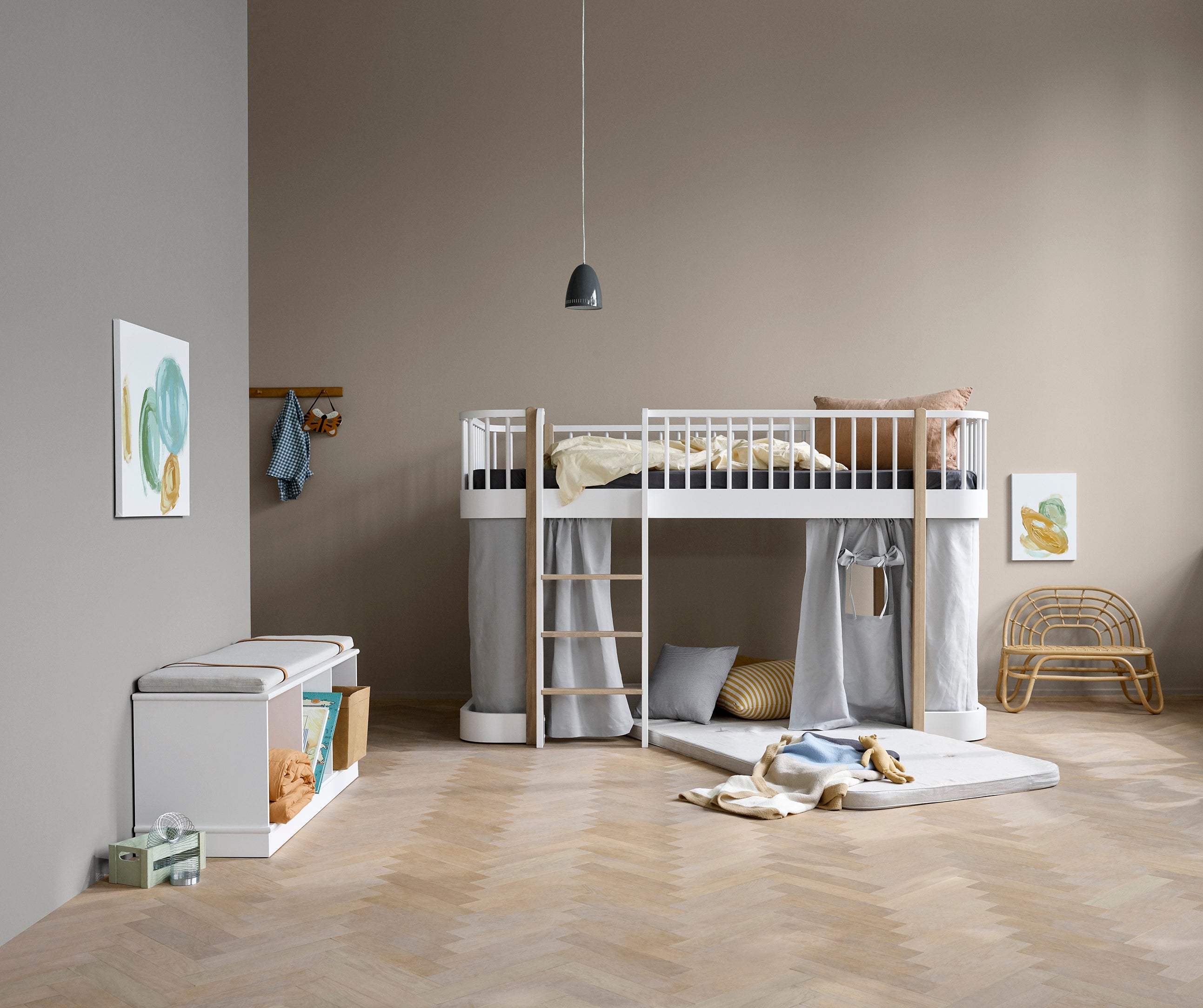 Cheap low loft bed clearance