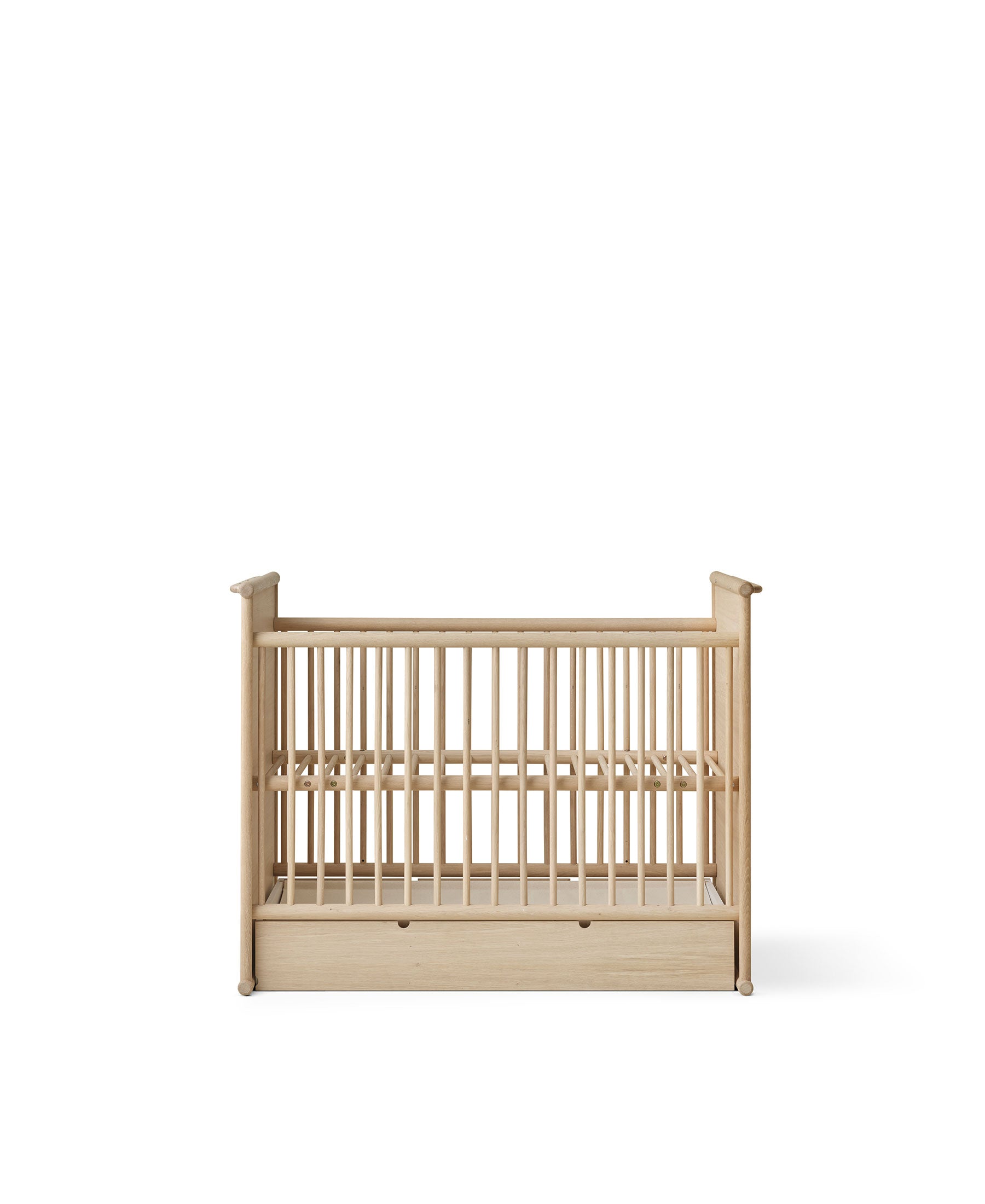 Camp Novel cot bed/bed, 60x120/120x200 cm, oak