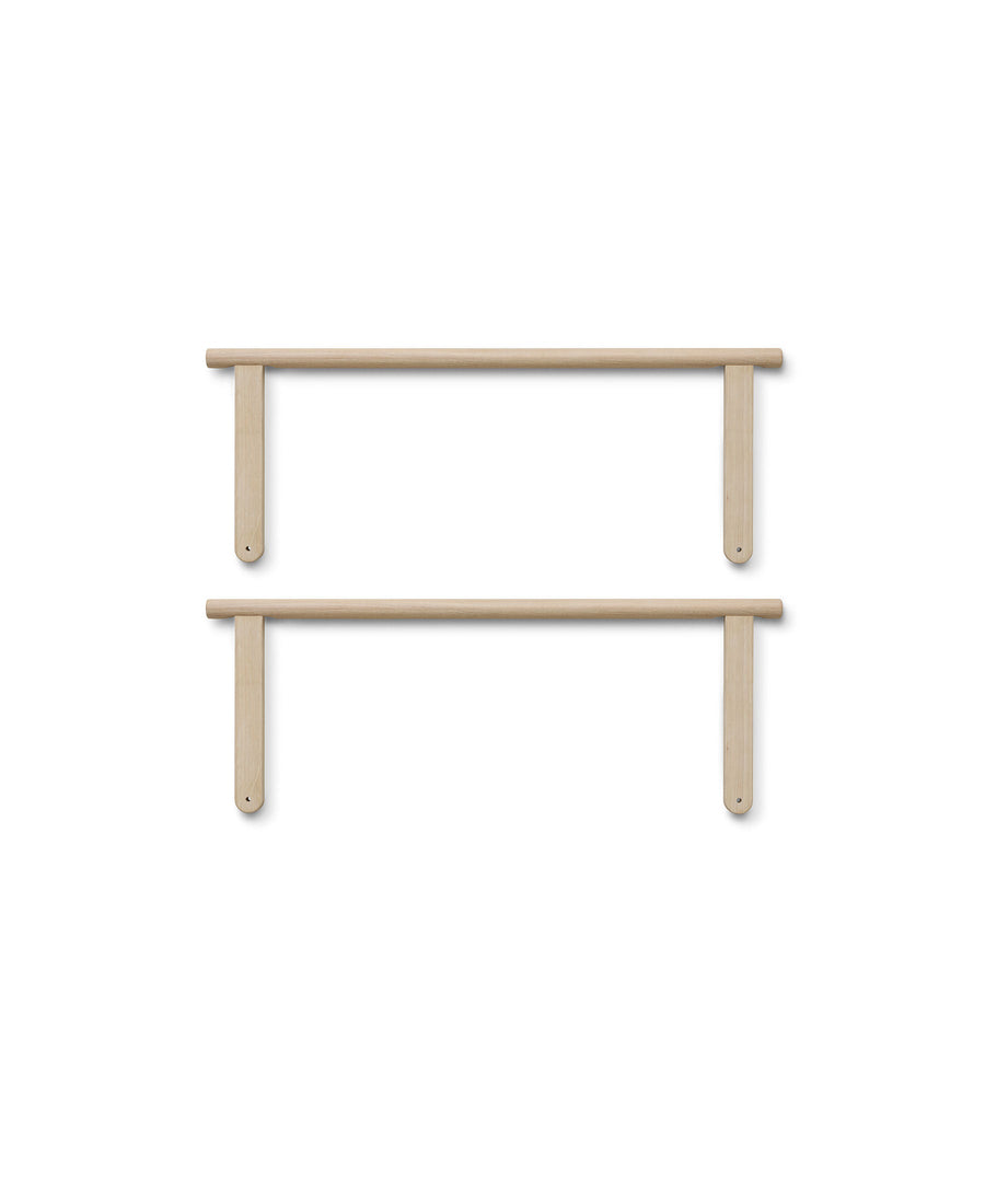 Camp Novel bed guard, 2 pcs, oak