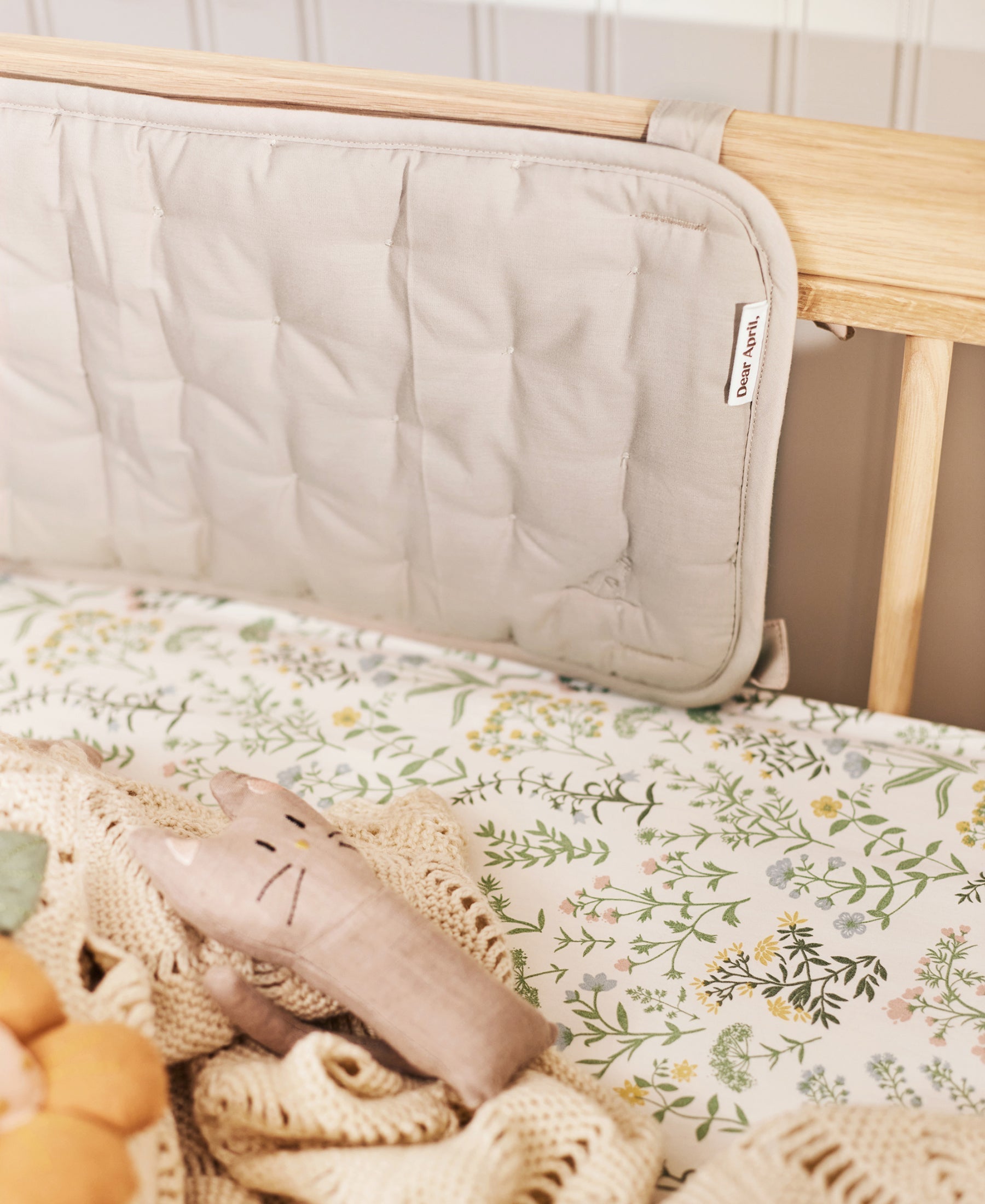 Fern Fitted Sheet, Summer Flowers
