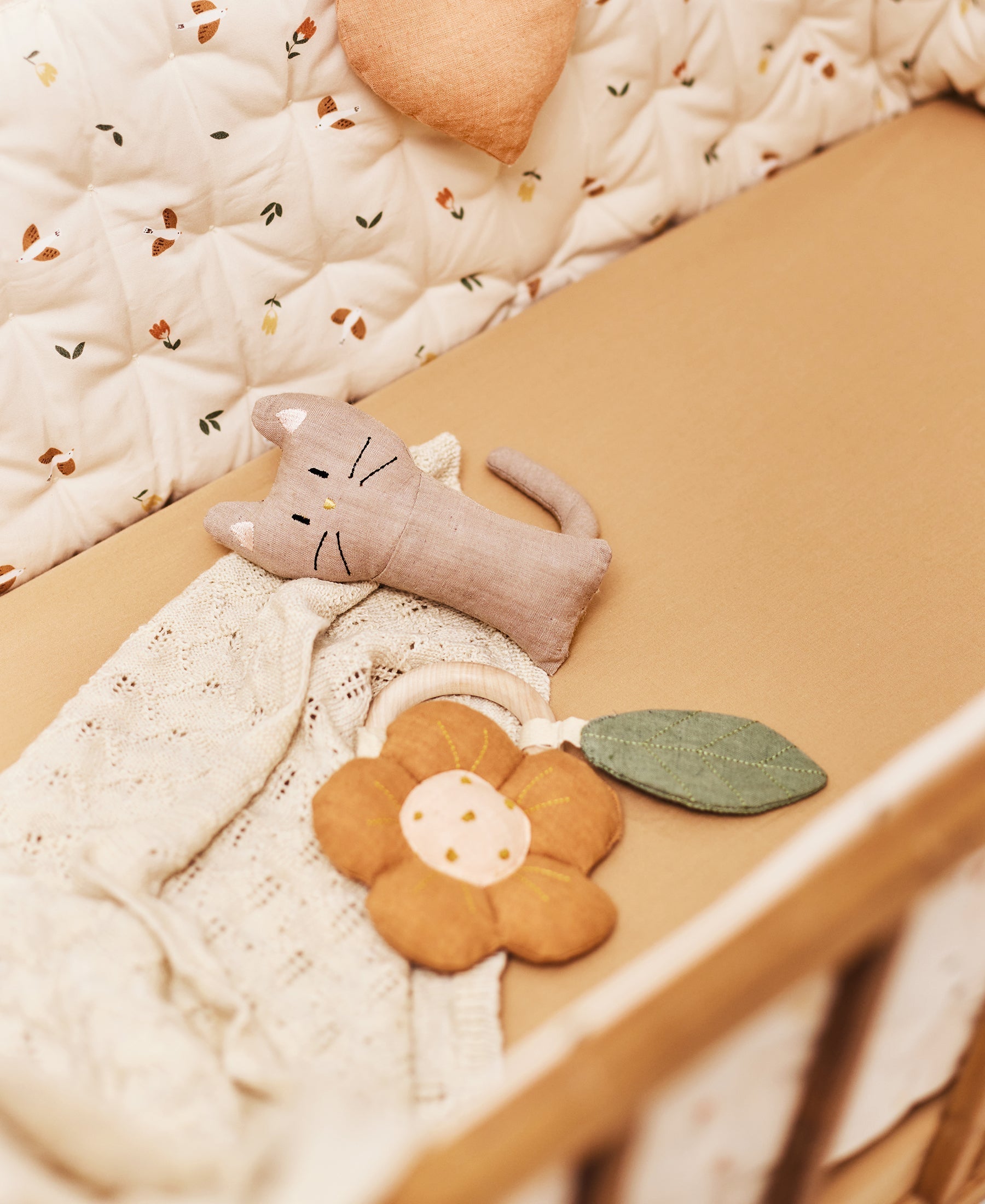 Fay Flower Rattle Teether