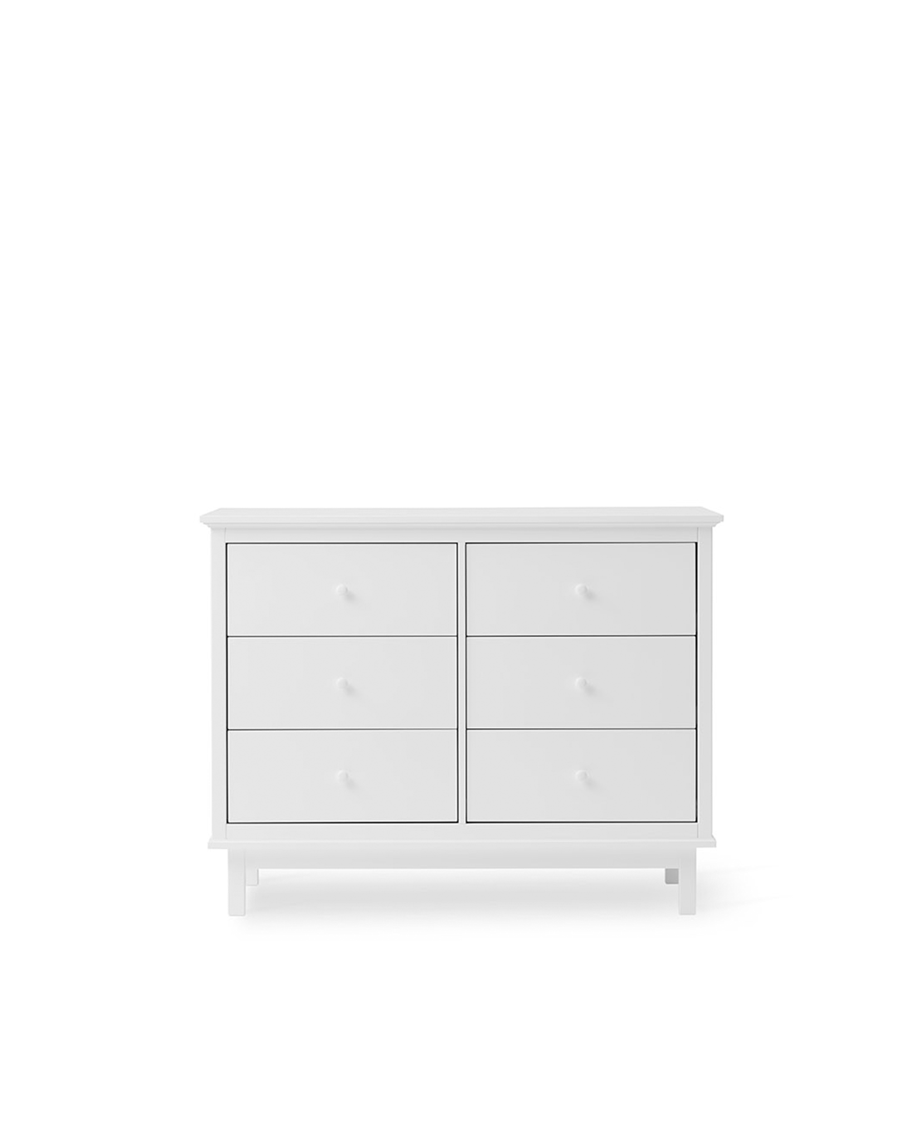 Seaside dresser with 6 drawers