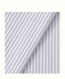 Curtain for Seaside Classic bunk bed, low loft bed and junior low loft bed, blue stripe