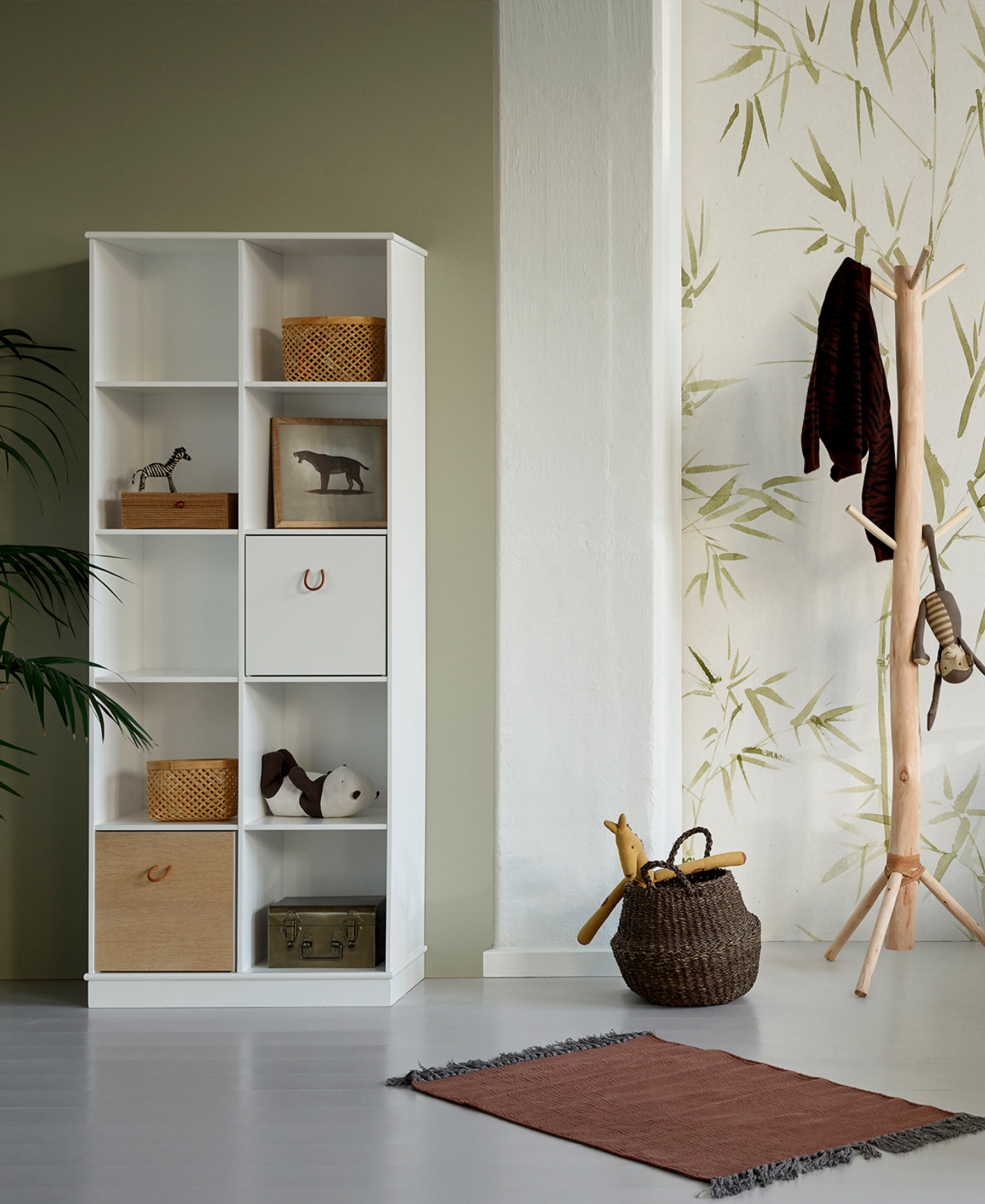 Kallax birch shelf unit deals