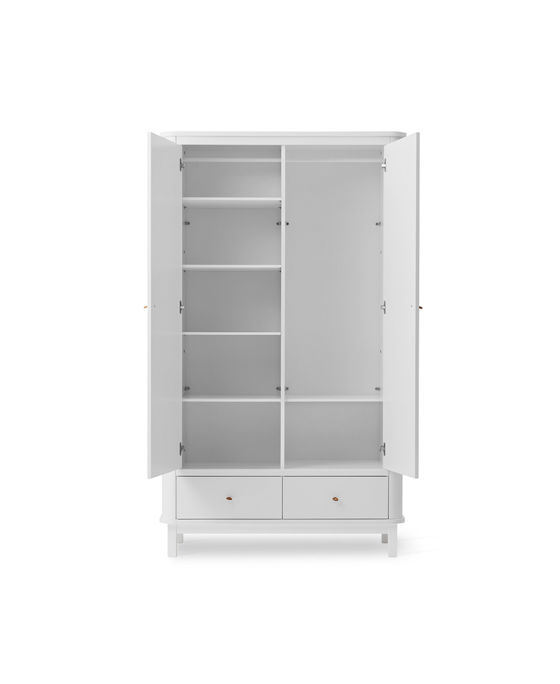 White 2 door cupboard deals