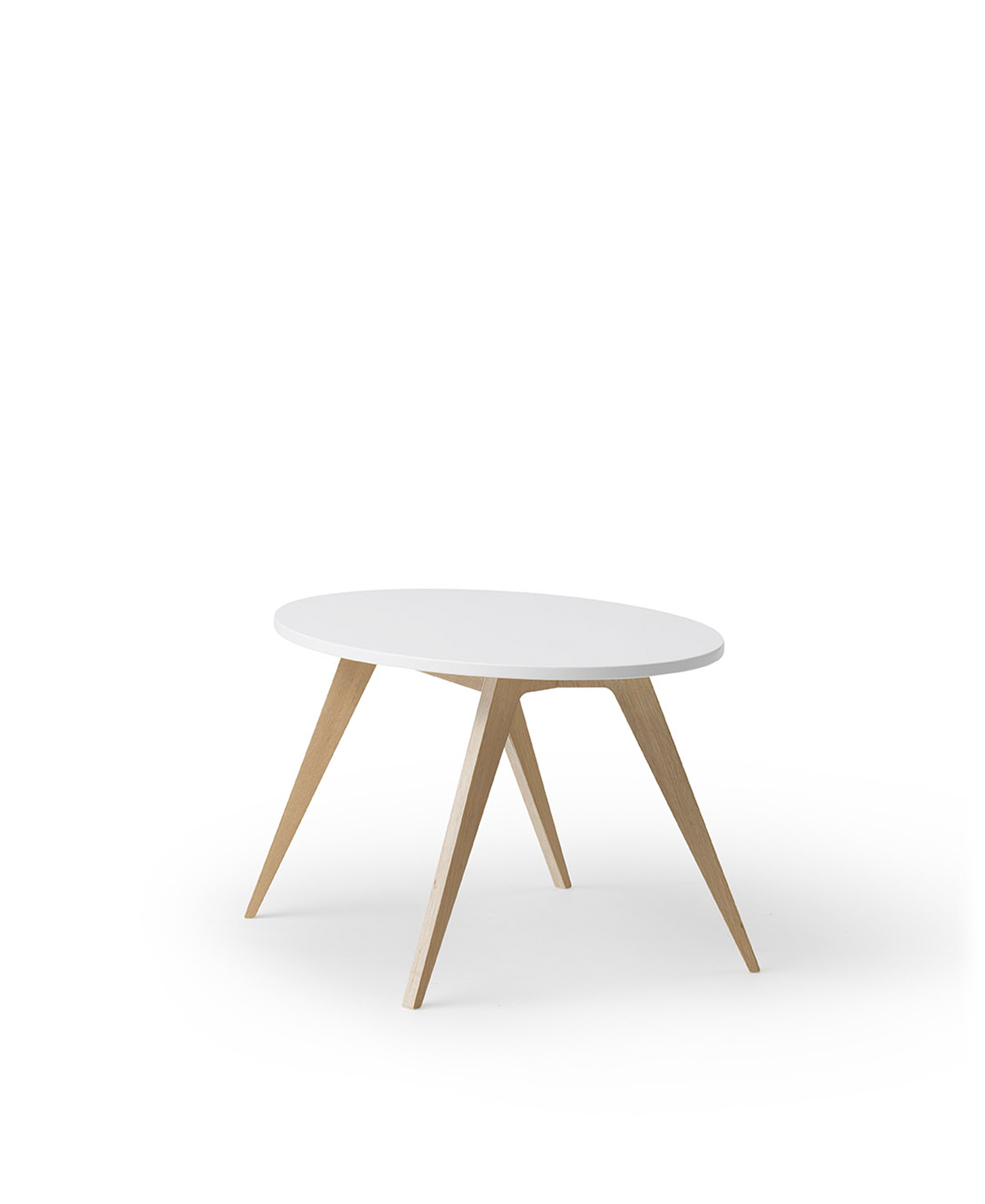 Wood PingPong table, white/oak