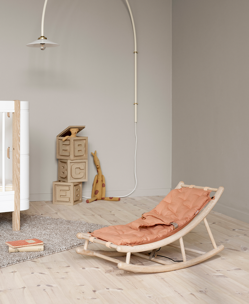 Wood baby & toddler rocker