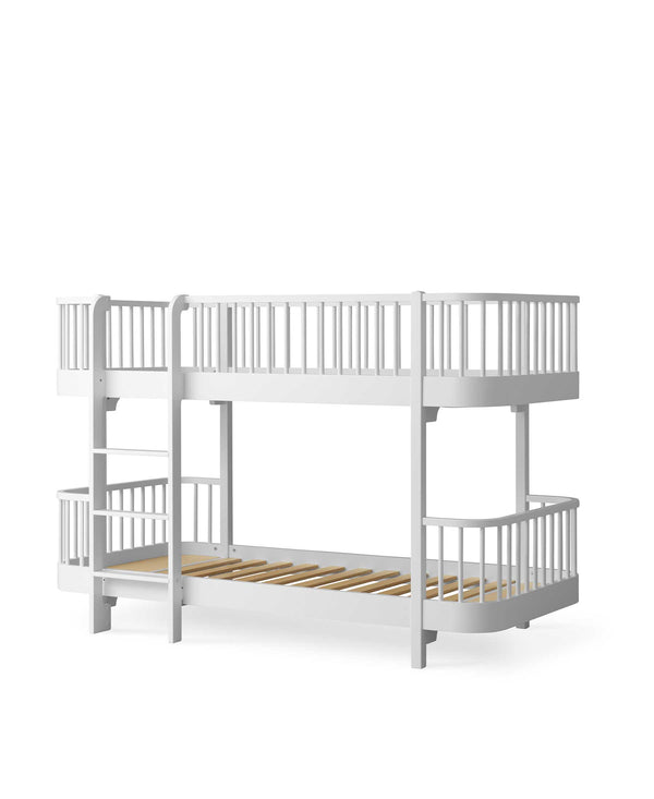 Wood Original low bunk bed, white