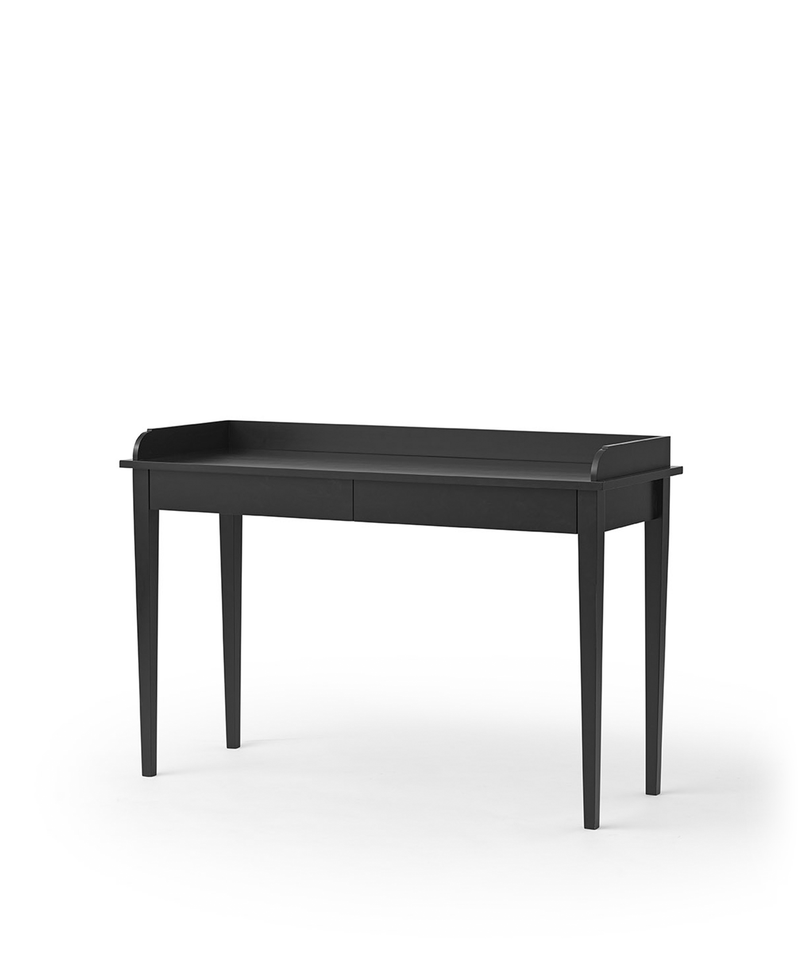 Seaside console table, black