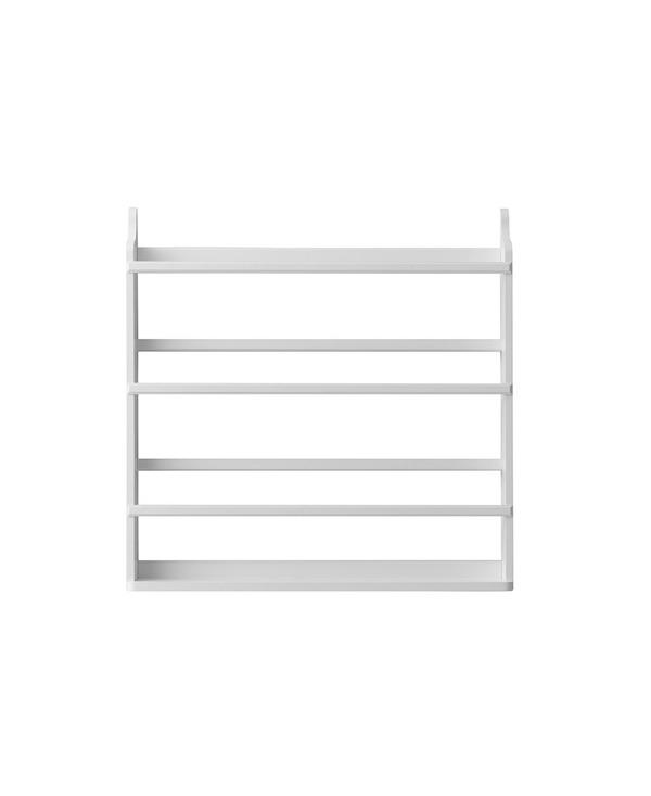 Seaside plate rack, white